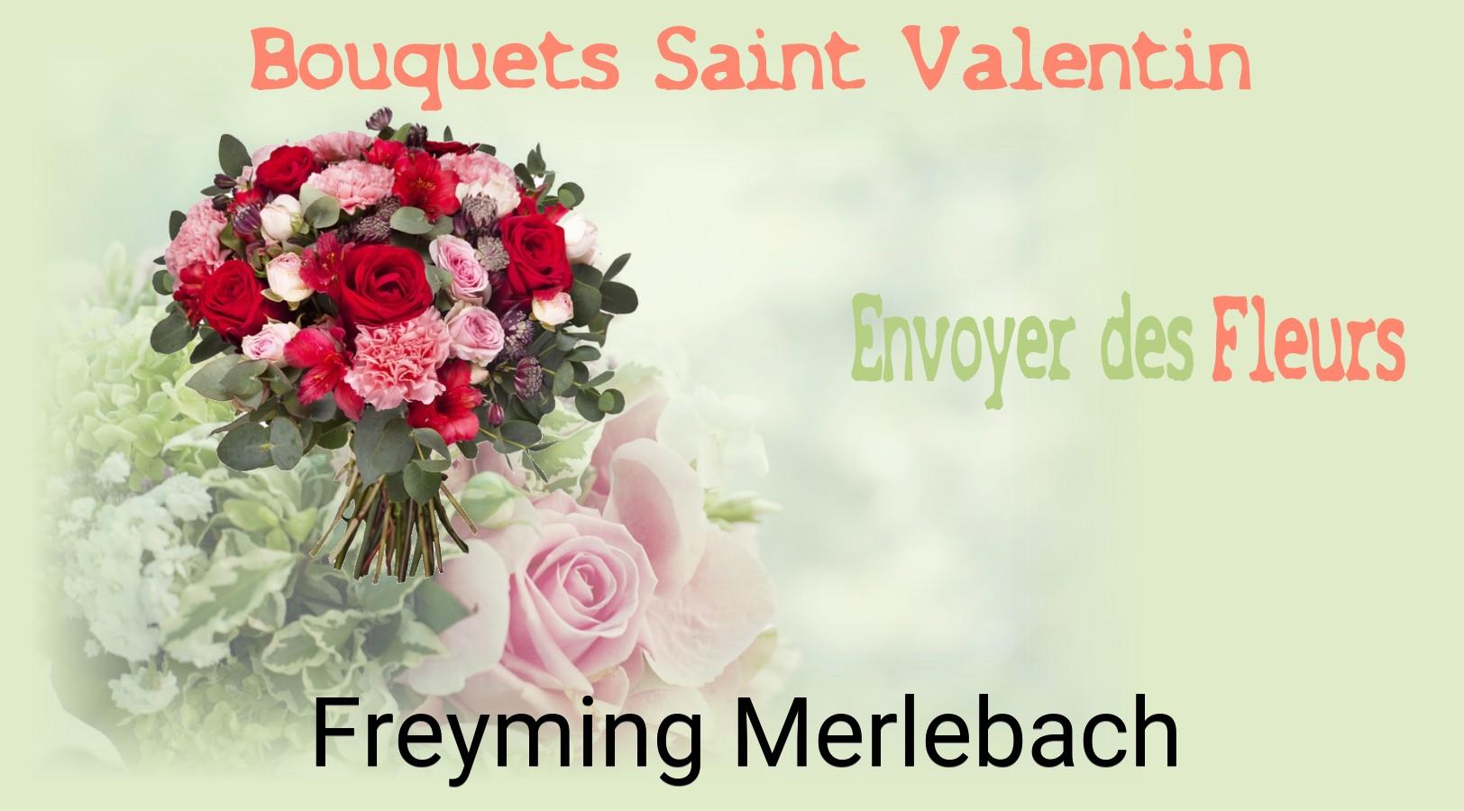 Roses de Saint-Valentin livrées à Freyming-Merlebach